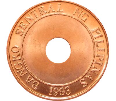  Монета 5 сентимо 1995 Филиппины, фото 2 