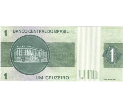  Банкнота 1 крузейро 1980 Бразилия Пресс, фото 2 