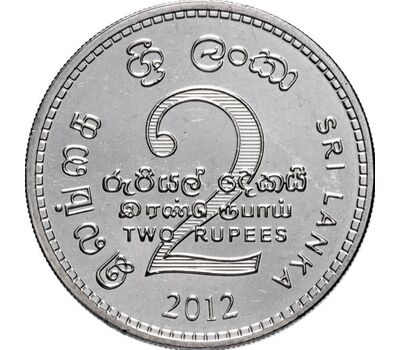  Монета 2 рупии 2012 «100 лет скаутскому движению» Шри-Ланка, фото 2 