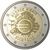  Монета 2 евро 2012 «10 лет наличному обращению евро» Кипр, фото 1 