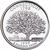  Монета 25 центов 1999 «Коннектикут» (штаты США) случайный монетный двор, фото 1 