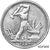  Монета 1 полтинник (50 копеек) 1924 ПЛ (копия), фото 1 