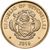  Монета 5 центов 2016 «Улитка» Сейшельские острова, фото 2 