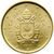  Монета 50 евроцентов 2017 «Герб папы» Ватикан (в коинкарте), фото 1 