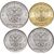 Комплект разменных монет России 2020 г. (4 монеты), фото 2 