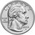  Монета 25 центов 2022 «Майя Энджелоу» (Выдающиеся женщины США) P, фото 2 
