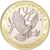  Монетовидный жетон 5 червонцев 2022 «Иглоногая сова» (Красная книга СССР) ММД, фото 1 